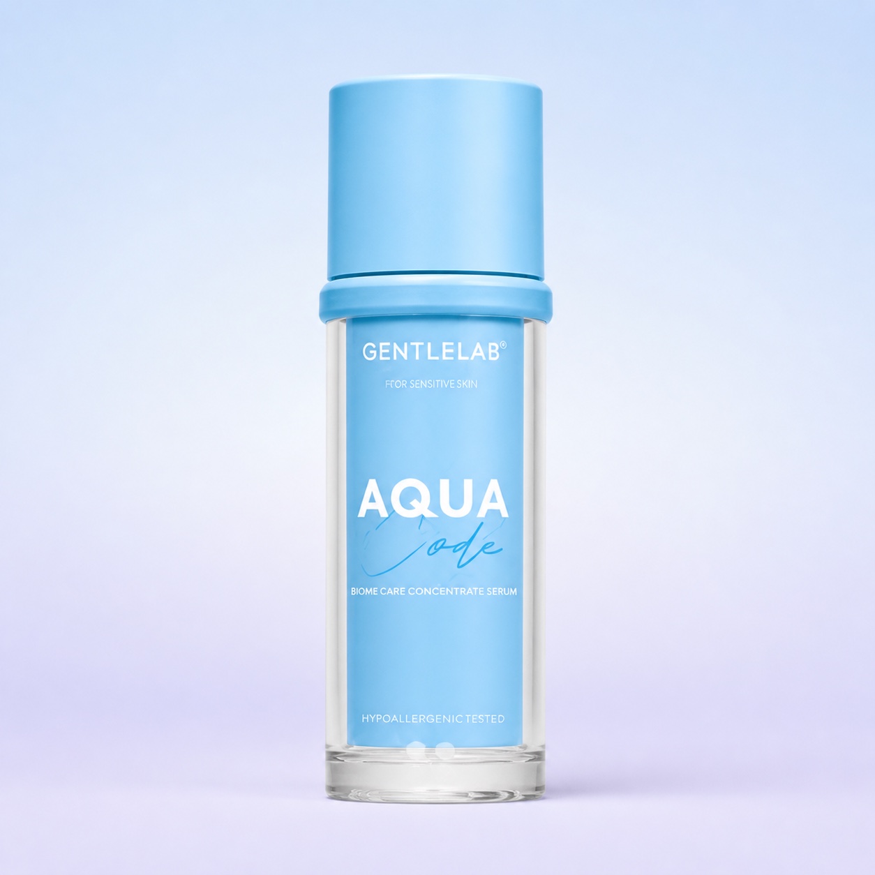 GentleLAB Aqua Code Serum with complete original label