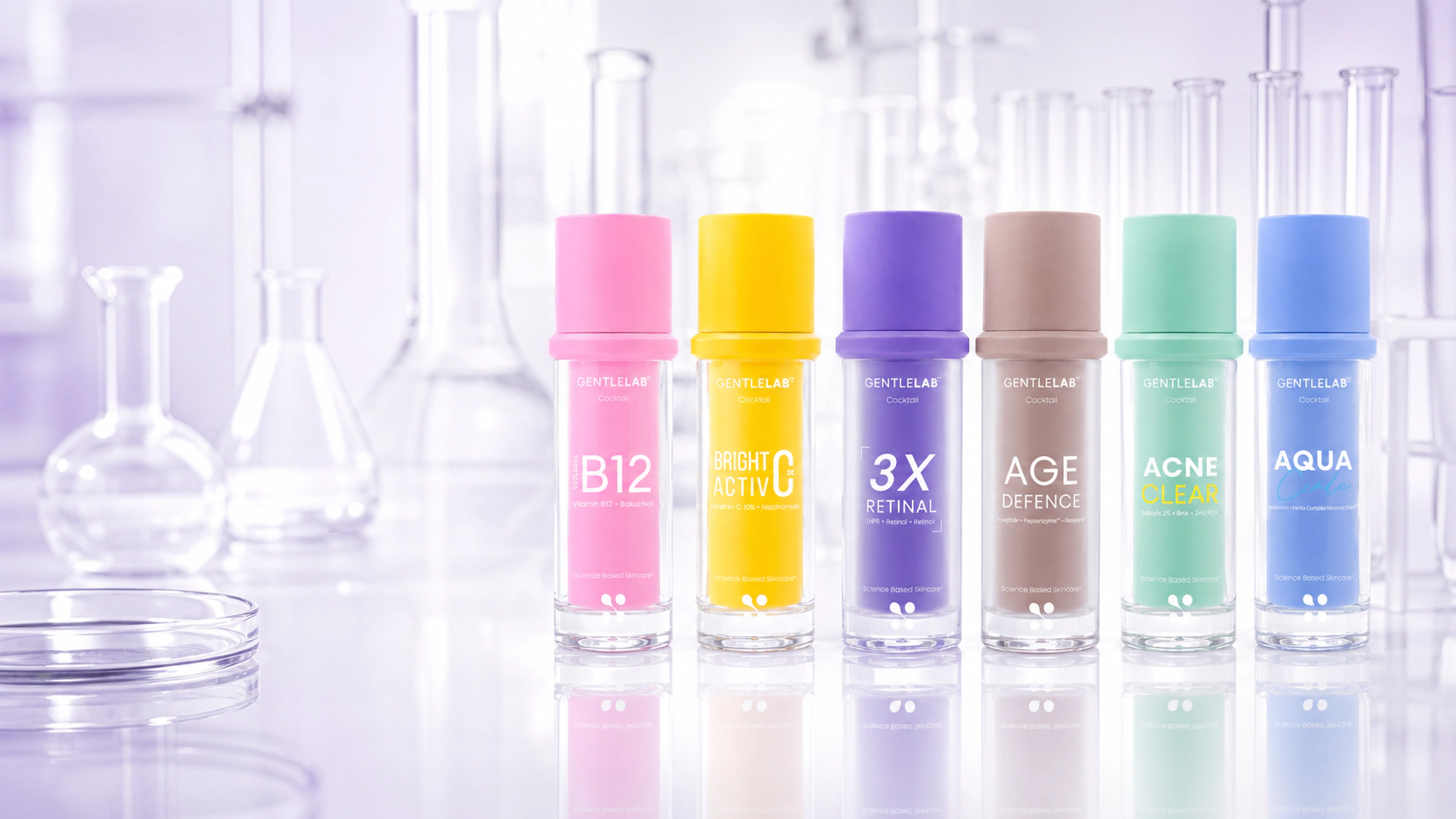 GentleLAB skincare collection